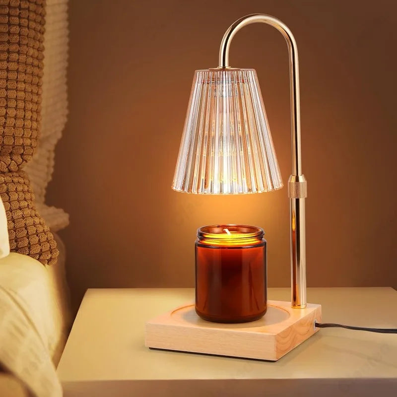 Timed Aromatherapy Lamp - Adjustable Wax Melter & Mood Light