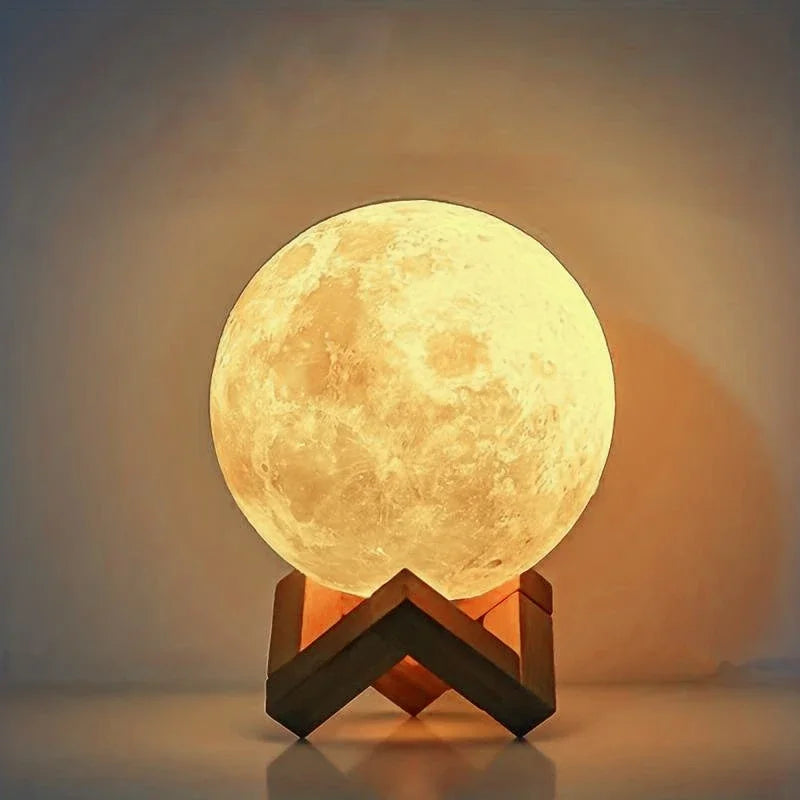 Moon Night Light: Decorative Planet Lamps for Home & Kids