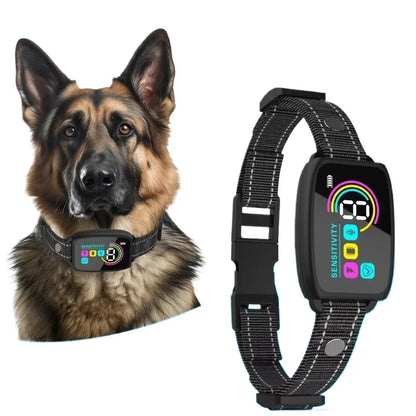 Anti Barking Dog Collar: Adjustable sizes, 8 Sensitivity Levels, Rechargeable